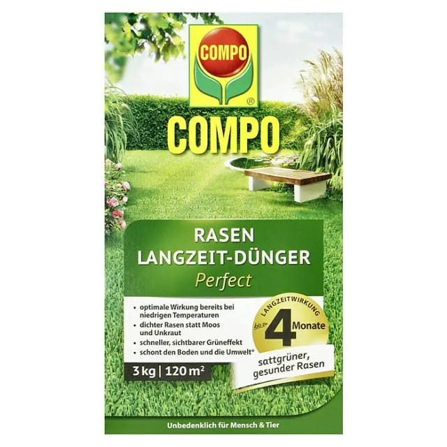 Compo Rasen-Langzeitdünger 3 kg