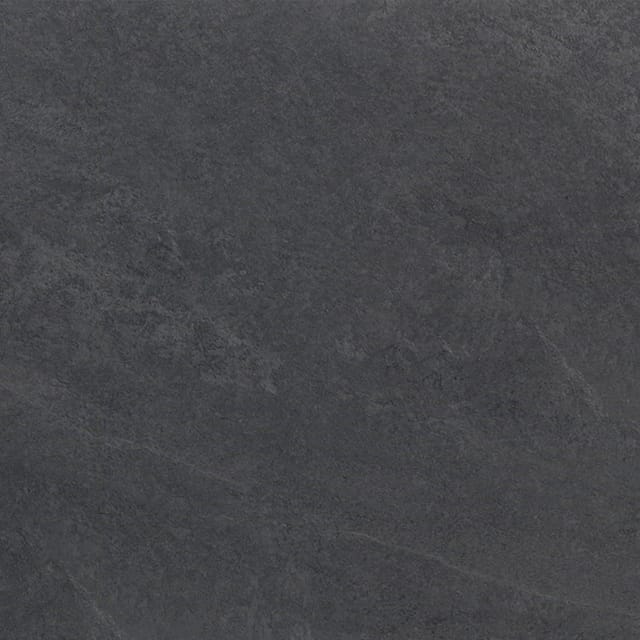 Bodenfliese Feinsteinzeug Questo due Schwarz Matt 60,4 cm x 60,4 cm
