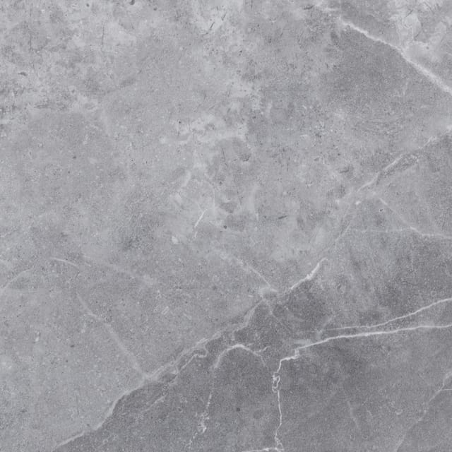 Bodenfliese Feinsteinzeug Opium Silber Poliert 60 cm x 60 cm