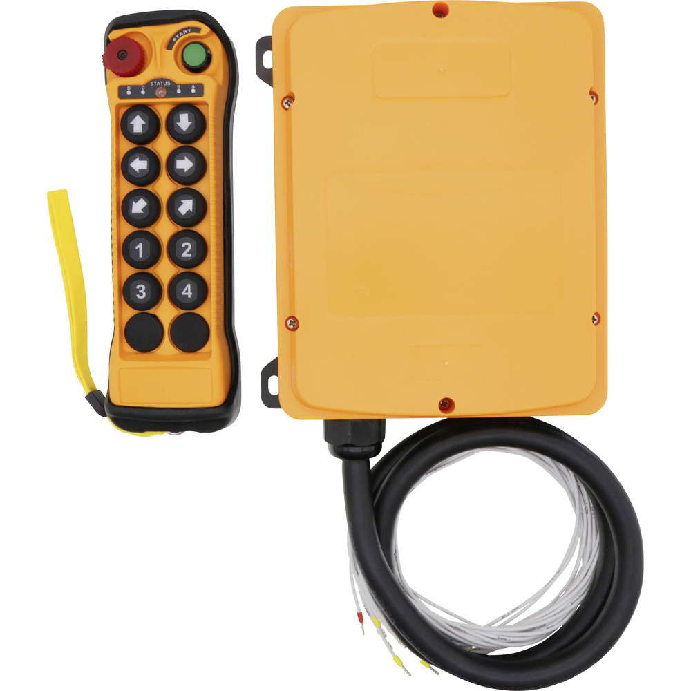 Tru Components Tc-q1000 110-460v Tc-14232308 Industrielle Funkfernsteuerung 10-kanal, 110 - 460 V