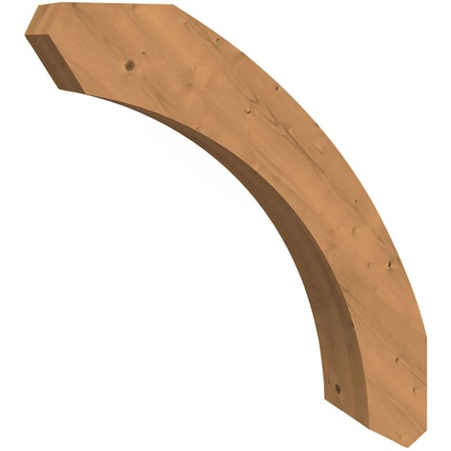 Skan Holz Rundes Kopfband 8 x 5,5 x 75 cm Nussbaum