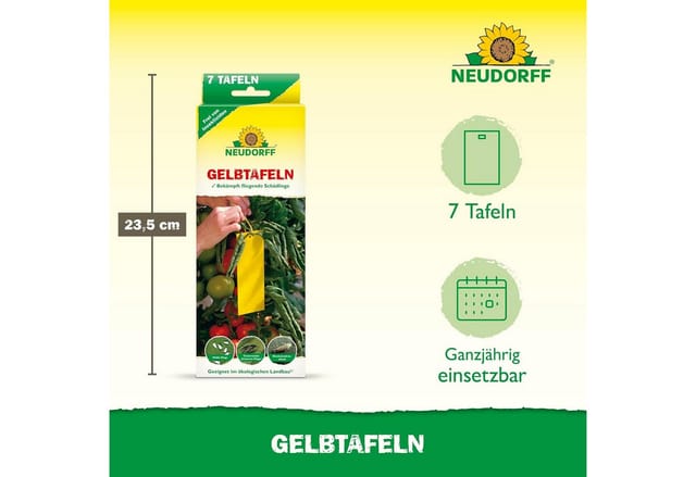 Neudorff Gelbtafeln (kleinformatig) 7 Stk.