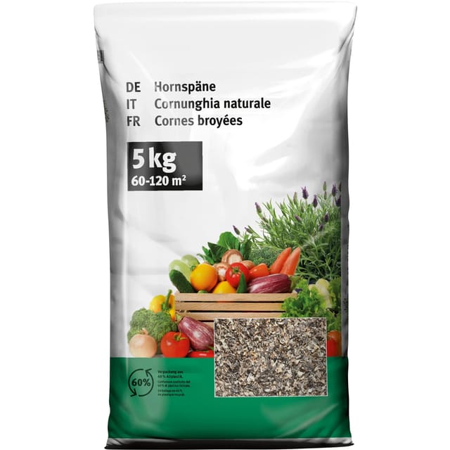 Hornspäne 5 kg 60-120 m2