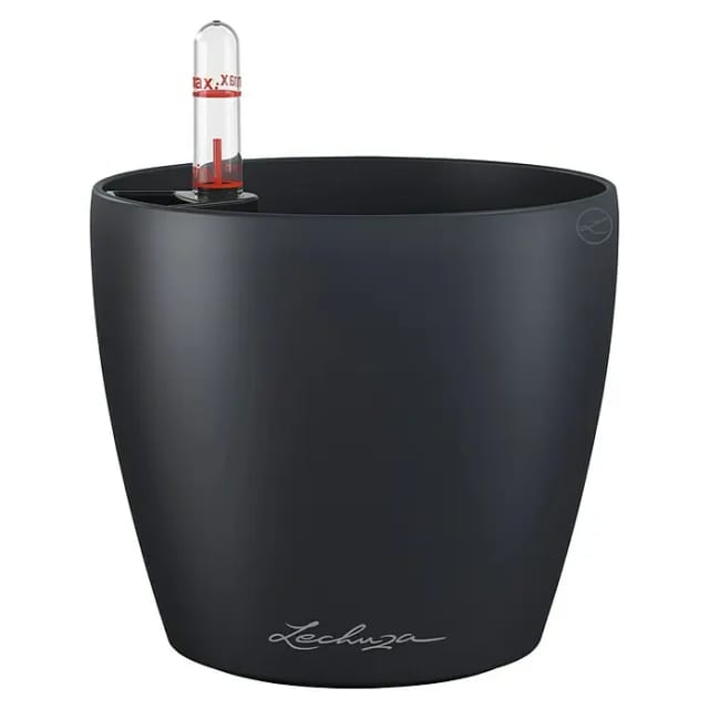 Lechuza® Pflanzgefäß Classico Color Ø 13 cm x 12 cm Schiefergrau