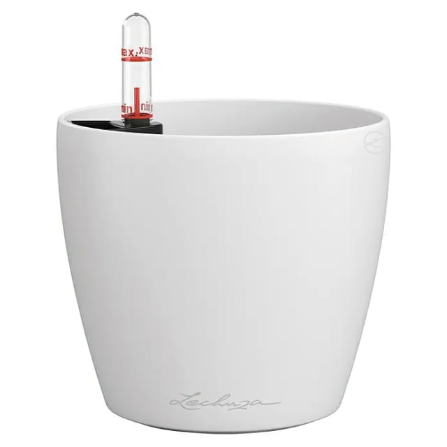 Lechuza® Pflanzgefäß Classico Color Ø 13 cm x 12 cm Weiß