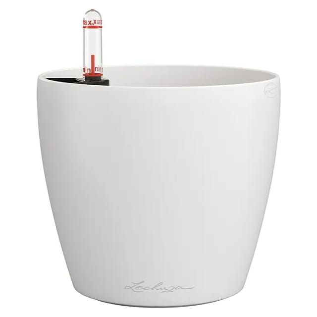 Lechuza® Pflanzgefäß Classico Color Ø 15 cm x 14 cm Weiß