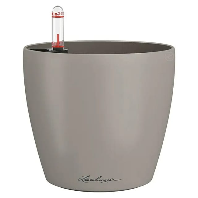 Lechuza® Pflanzgefäß Classico Color Ø 15 cm x 14 cm Sandbraun