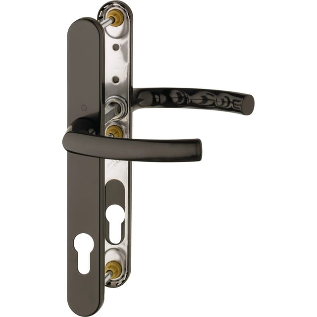 Hoppe Profiltür-Garnitur Lima Aluminium Braun