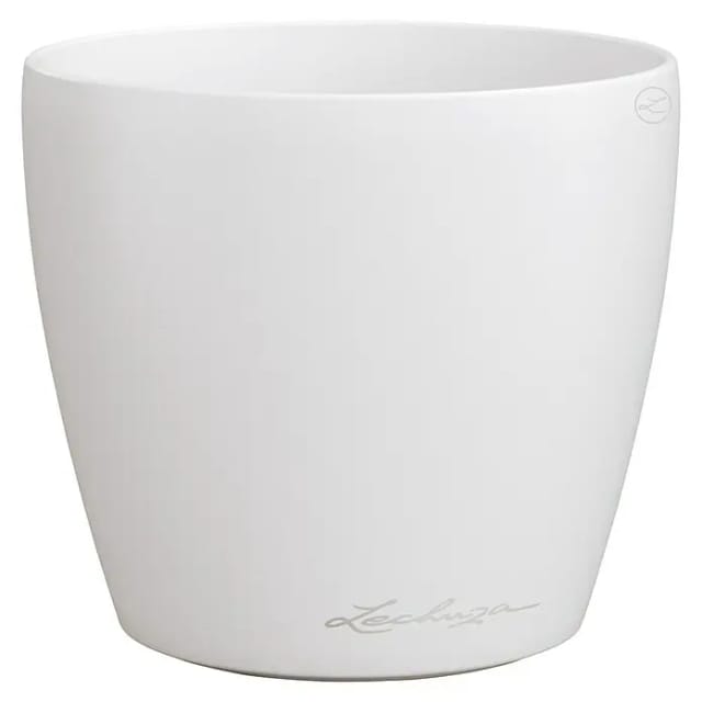 Lechuza® Pflanzgefäß Classico Color Ø 13 cm x 12 cm Single Weiß