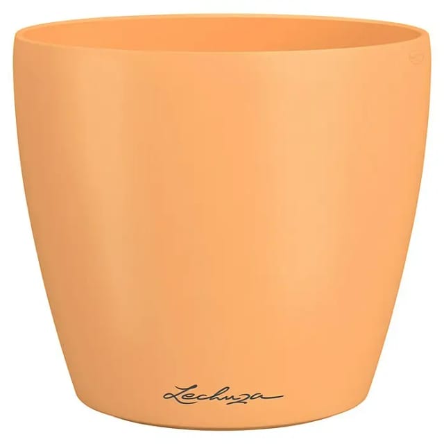 Lechuza® Pflanzgefäß Classico Color Ø 15 cm x 13,5 cm Single Papaya