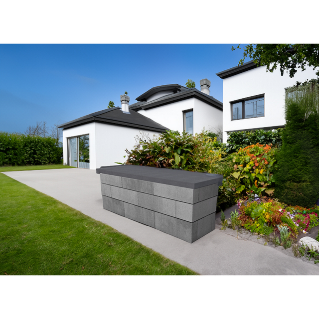 EHL Sitzbank CityPur mit Tribus-Set 180 cm x 67 cm x 59 cm Grau-Anthrazit