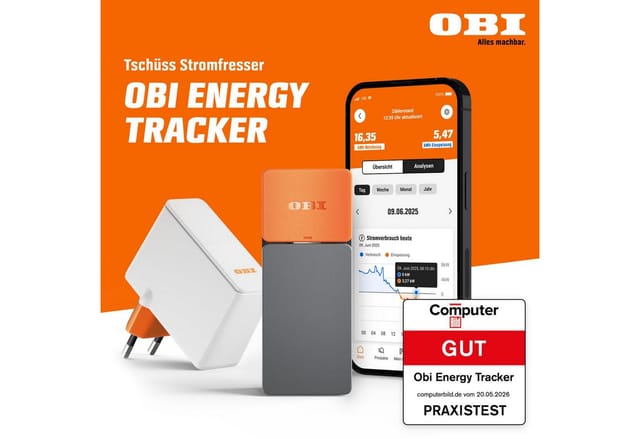OBI ENERGY TRACKER smarter Stromzähler-Ausleser