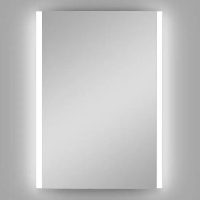 DSK Design LED-Lichtspiegel Chryst. Duoro 50 cm x 70 cm