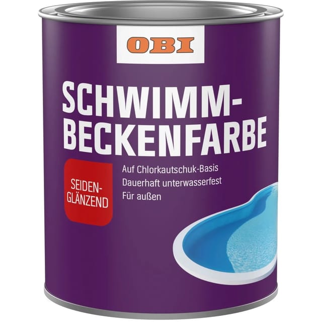 OBI Schwimmbeckenfarbe Atlantikblau seidenglänzend 2,5,