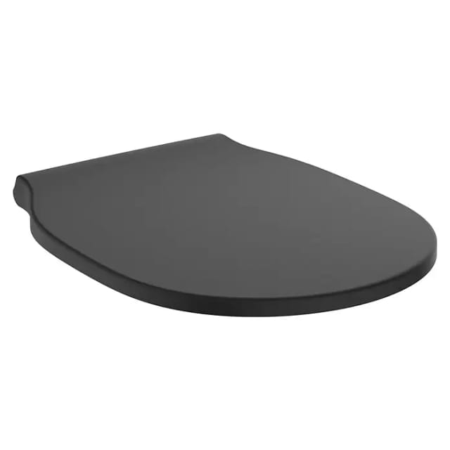 Ideal Standard WC-Sitz Connect Air mit Softclosing Wrapover Schwarz