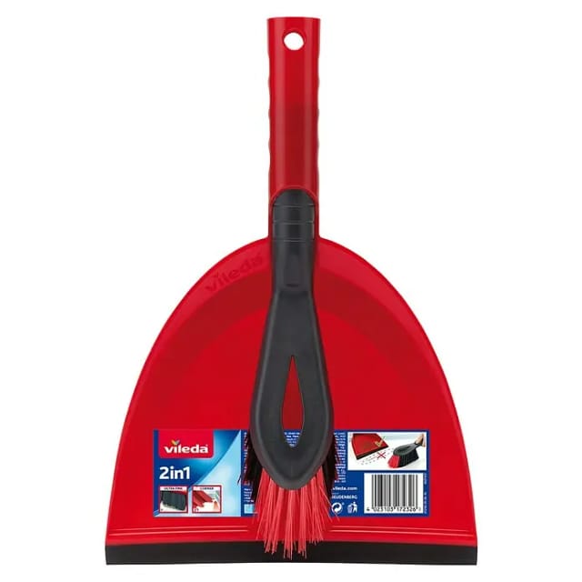 Vileda Kehrschaufel-Set Superfeger 2-in-1
