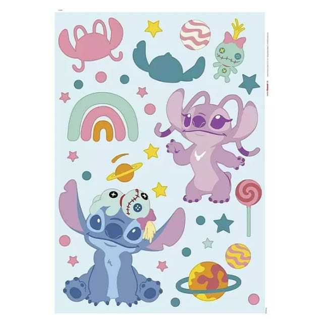 Komar Deko-Sticker Stitch World