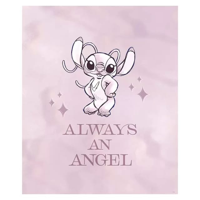 Komar Wandbild Stitch Always an Angel 50 cm x 70 cm