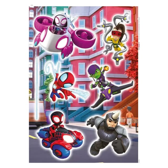 Komar Deko-Sticker Spiderman Chasing