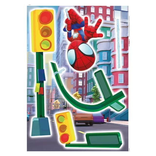 Komar Deko-Sticker Spiderman Lamp Swing
