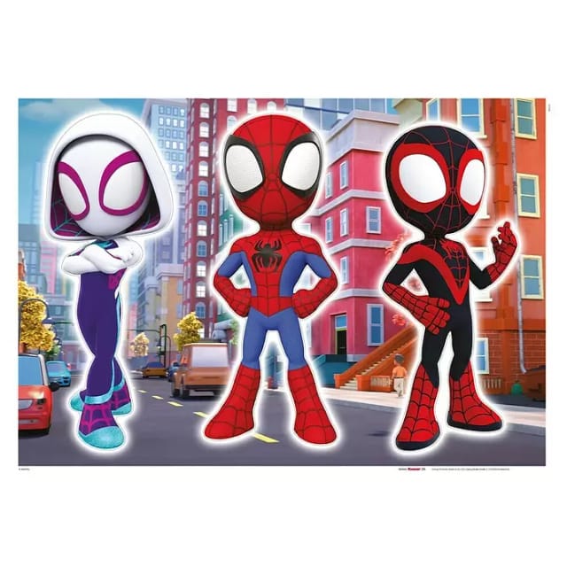 Komar Deko-Sticker Spiderman Trio