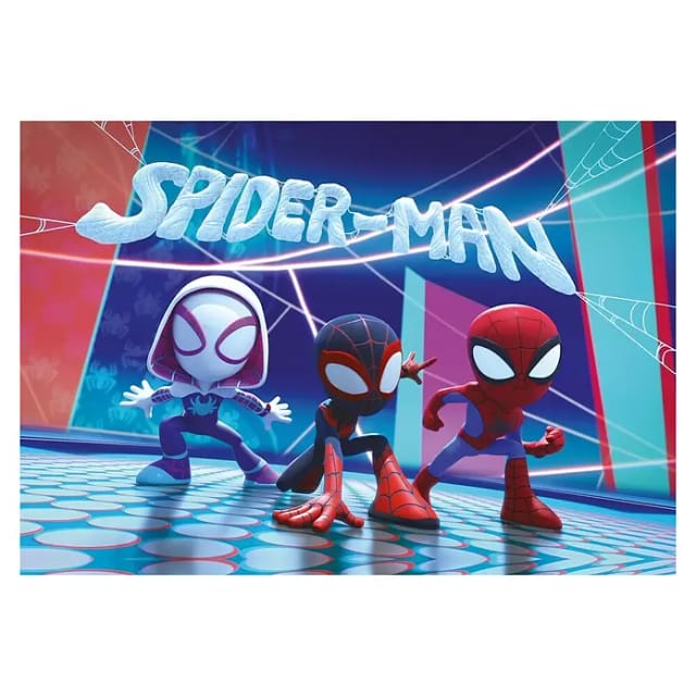 Komar Keilrahmen Spiderman Glowy Spideys 40 cm x 60 cm