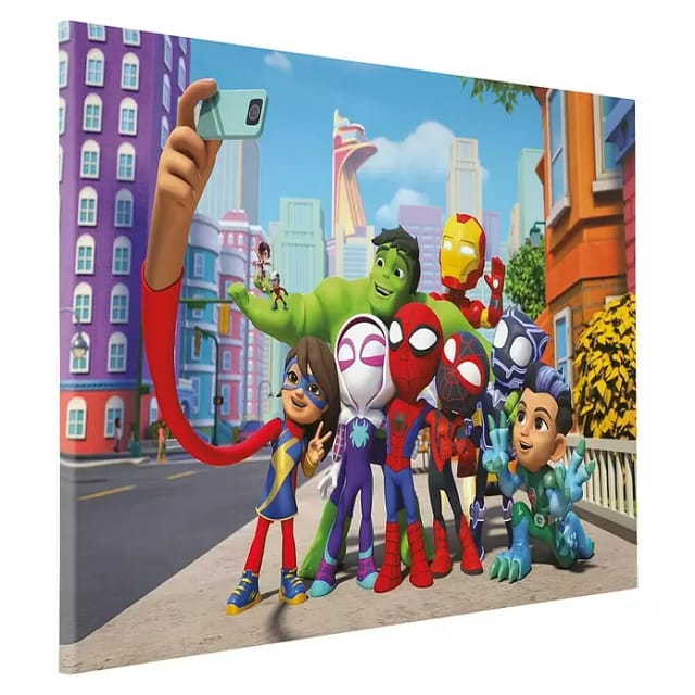 Komar Keilrahmen Spiderman Selfie 60 cm x 90 cm
