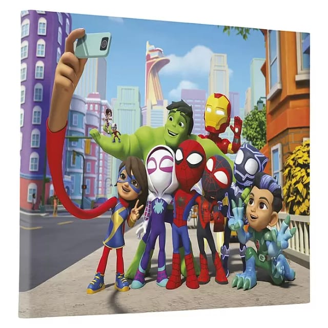 Komar Keilrahmen Spiderman Selfie 30 cm x 40 cm