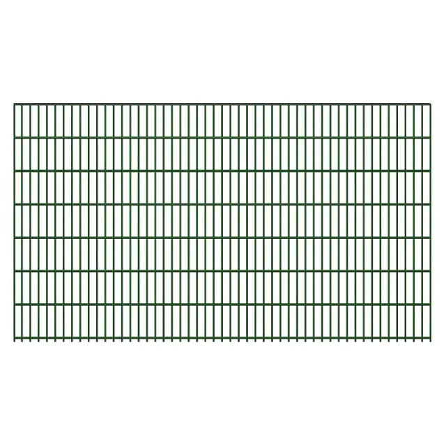 Doppelstabmatte 6/5/6 mm Moosgrün 250 cm x 143 cm