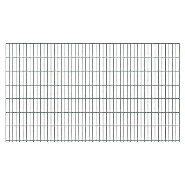 Doppelstabmatte 6/5/6 mm Zink 250 cm x 143 cm