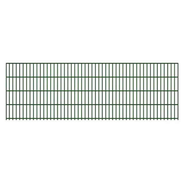 Doppelstabmatte 8/6/8 mmMoosgrün 250 cm x 83 cm
