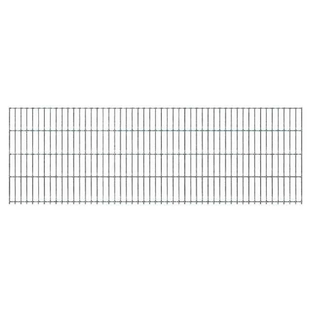 Doppelstabmatte 8/6/8 mm Zink250 cm x 83 cm