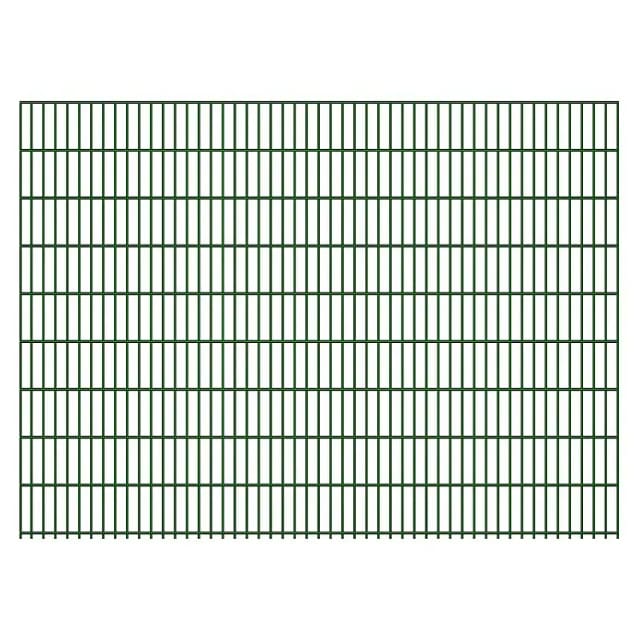 Doppelstabmatte 8/6/8 mmMoosgrün 250 cm x 183 cm