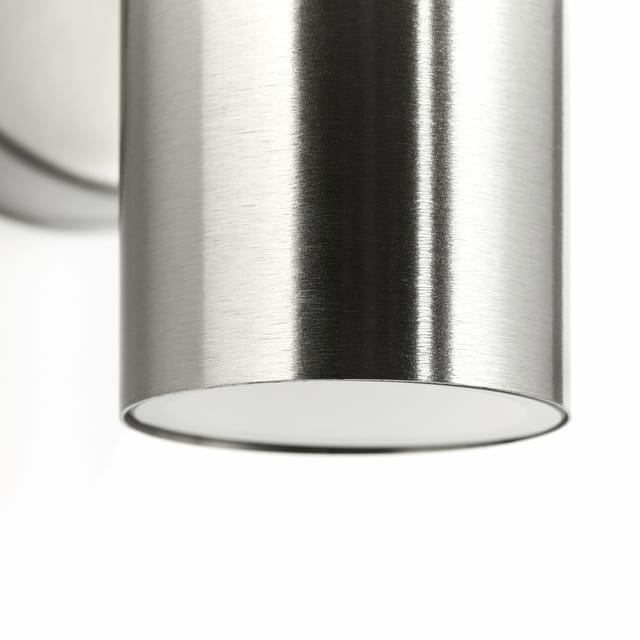 Brilliant Außenwandleuchte Jandy Edelstahl 18 W
