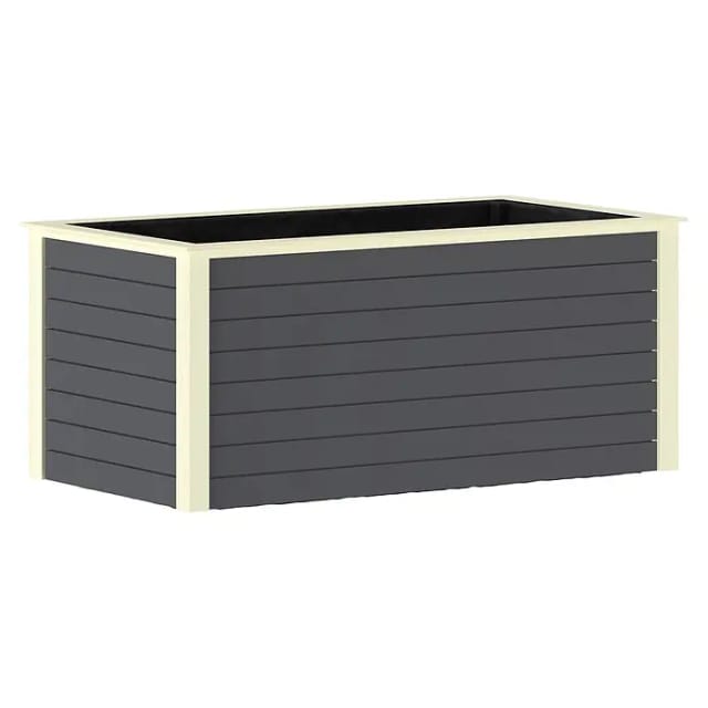 Karibu Hochbeet 209 cm x 111 cm Terragrau