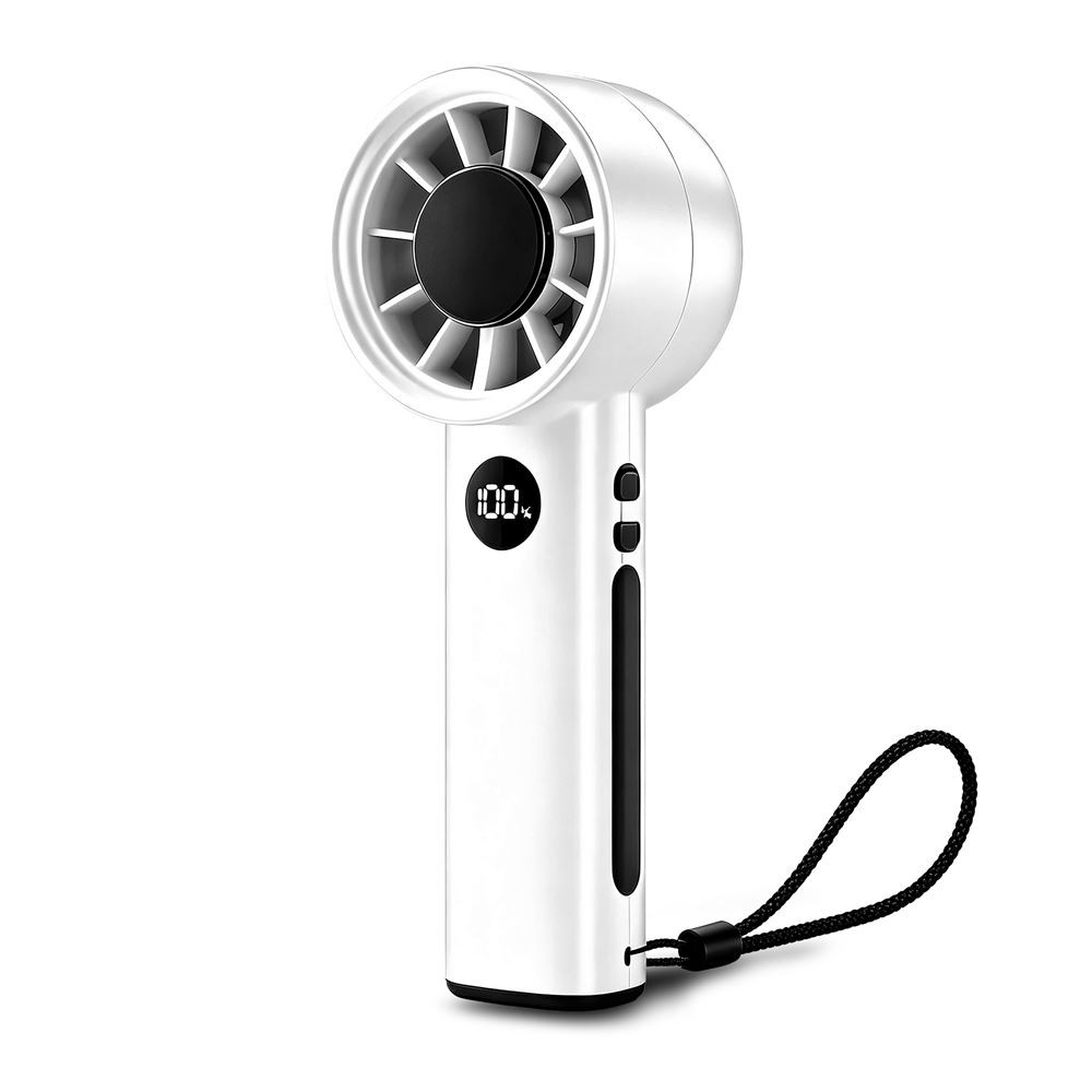 Handventilator Urban Factory Rpf10uf Weiß, 100 Geschwindigkeitsstufen, 1.800 Mah Akku