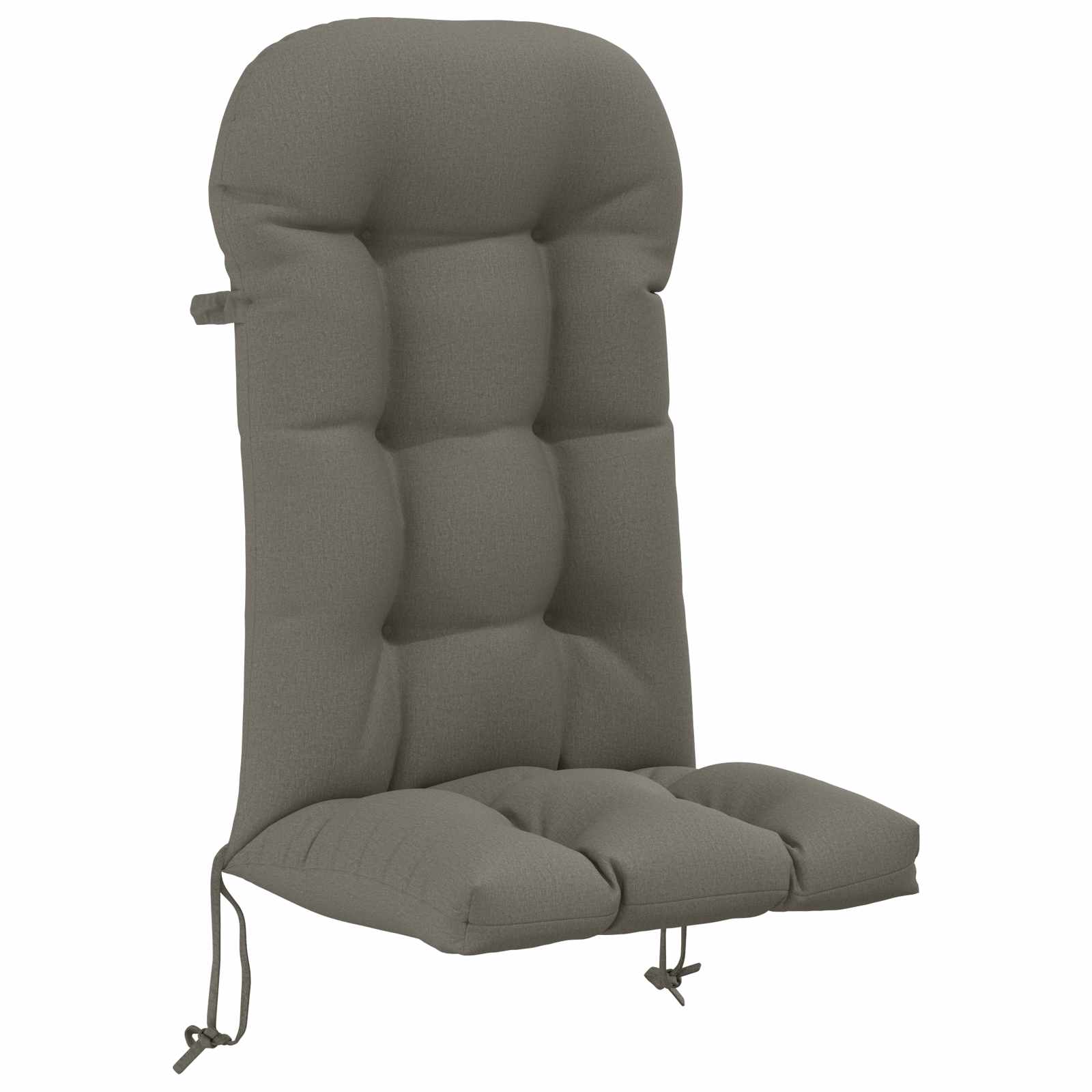 Sonnen-lounger Kissen Putten 100 % Polyester Grau Vidaxl