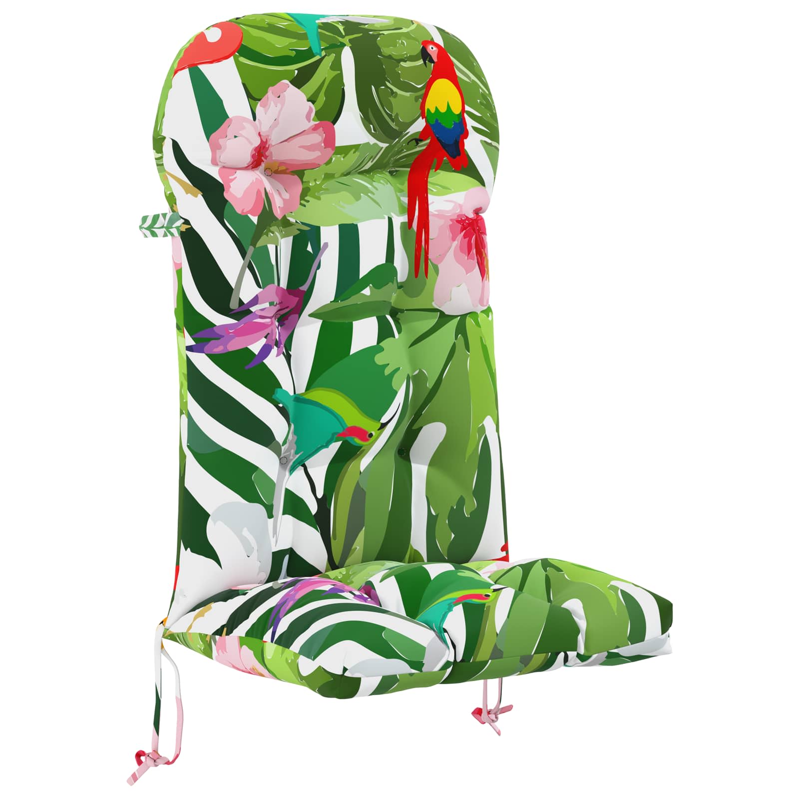 Sonnen-lounger Kissen Putten 100 % Polyester Mehrfarbig Vidaxl