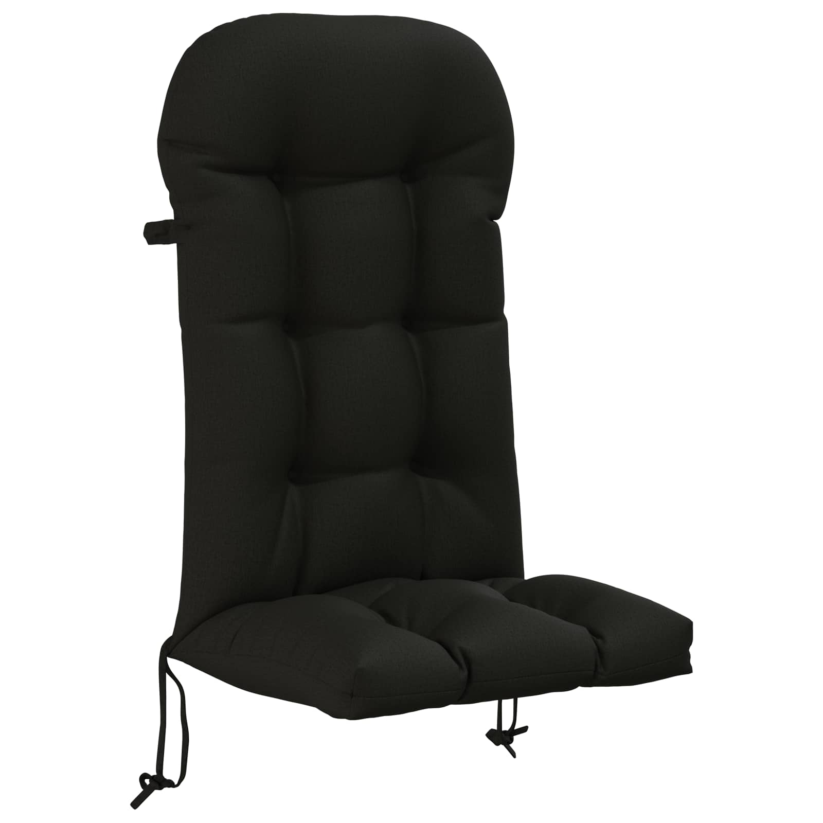 Sonnen-lounger Kissen Putten 100 % Polyester Schwarz Vidaxl
