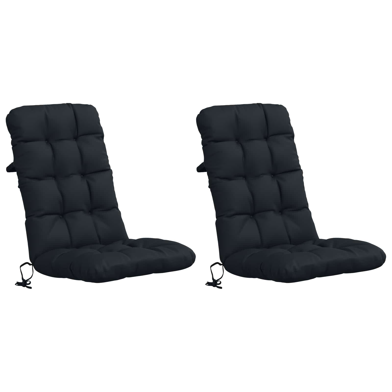 2-teiliges Hochlehner Kissenset Vianen 2 Stk. 100 % Polyester Vidaxl