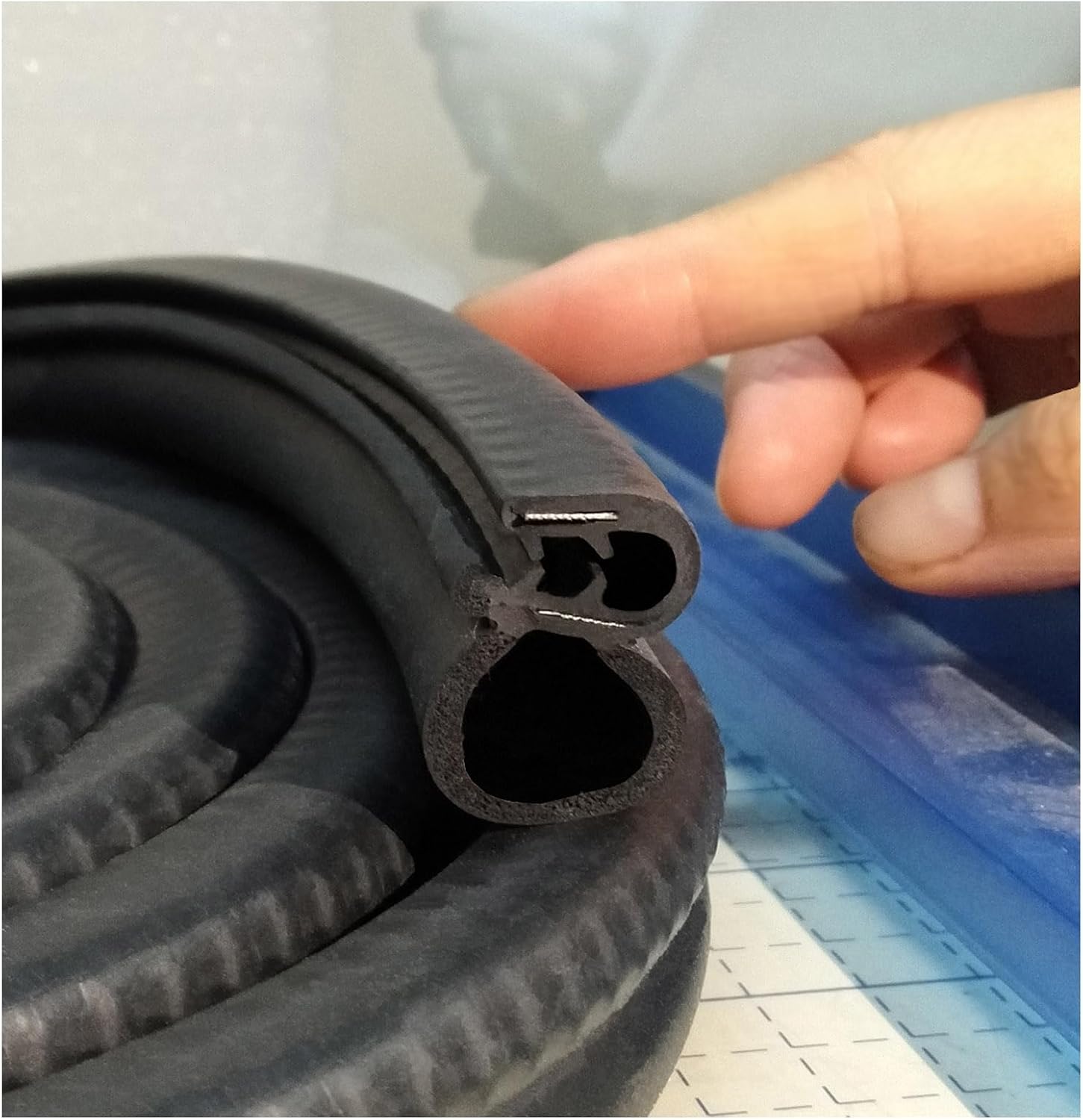 6 M Universal-gummidichtung Für Türen, Kofferräume, Boote Und Wohnmobile Gummidichtung Für Türen Und Kofferräume Wasser-, Staub- Und Geräuschabweisend Vielseitig Einsetzbar: Autos, Boote, Wohnmobil