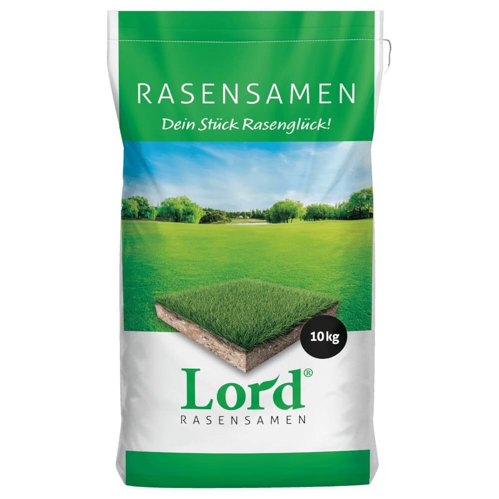 Lord Rasensamen Zierrasen 10 Kg Rasensaat Begrünung Gärten Parks