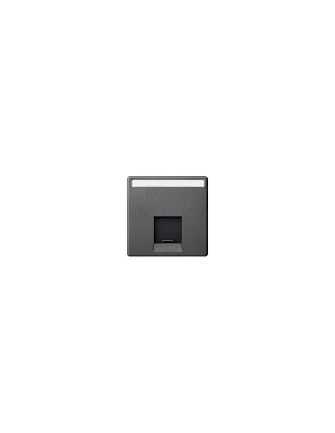 Abdeckung Rj45 Anthrazit Schneider Elegance Mtn465814