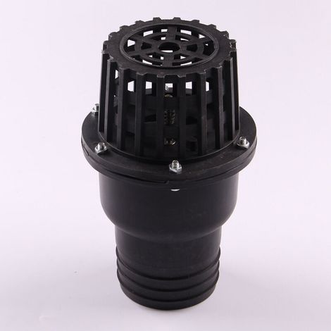 Clapet De Pied De Pompe À Eau, Clapet Anti-retour Plat À Basse Pressionnoir, Pour Machine À Fluide(3")