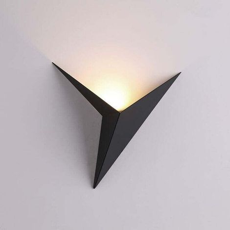 3-w-led-wandleuchte – Warmweißes Licht (3000 K) – Rostfreie Metallkonstruktion – Modernes Design – Für Schlaf- Und Wohnzimmer
