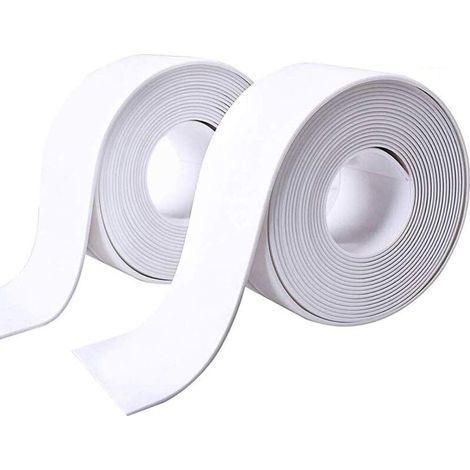 Rollen Selbstklebendes Dichtungsband Für Bad Und Küche, Wasserdicht Und Schimmelresistent (38 Cm X 3,2 M)