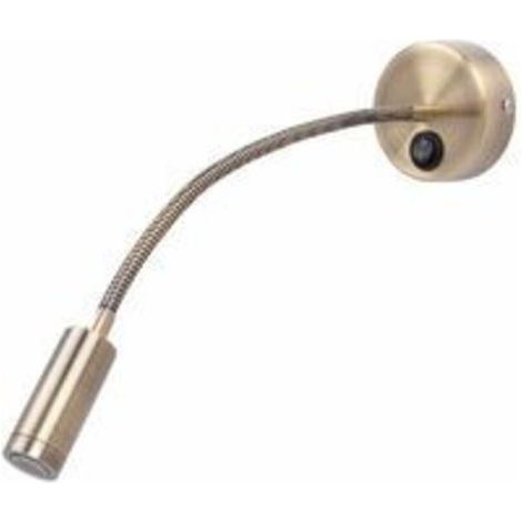 Flexible Wandleseleuchten Und Nachttischlampen Mit Integriertem Schalter, 13w Cree Led, Bronze-finish, Modell My-b031 [energieklasse A+++]