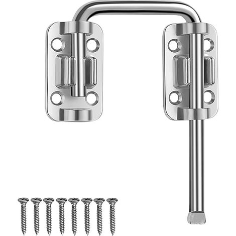 Stück Schiebetürriegel, 100 Mm Länge, Türriegel Mit Schrauben, Für Schlafzimmer, Küchenschränke Und Schiebetüren