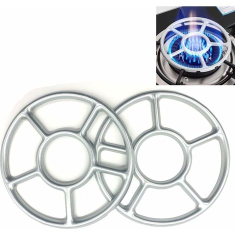 Stück Gasreduzierer Für Kochfeld, Wokhalterung, Gasring, Küchengashalterung Für Heißwasserkanne, Mokka (15,5 Cm)
