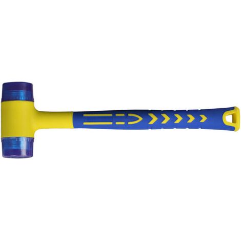 Gummihammer, Gummihammer Mit Rutschfestem Fiberglasgriff Und Doppelseitigem Softgriff